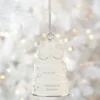 Personalized Celebrate Love Wedding Cake Ornament
