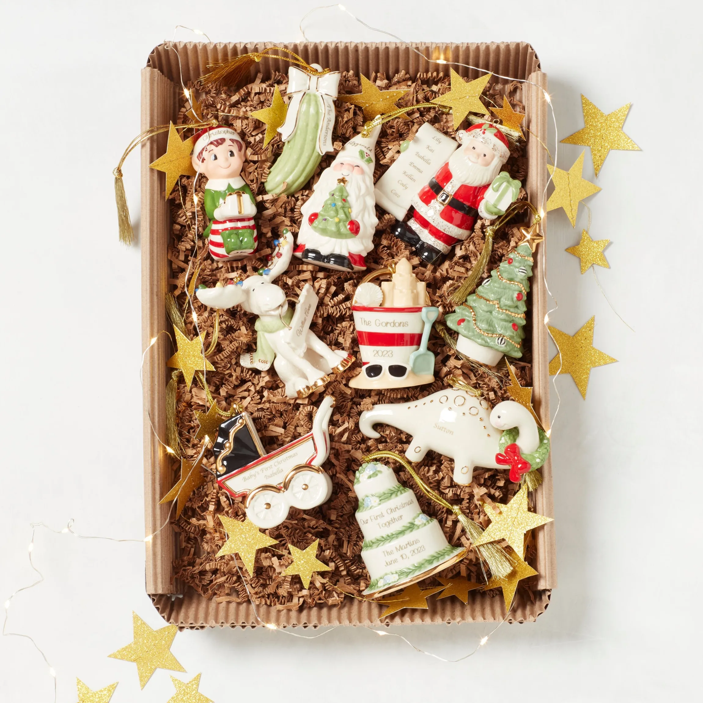 Personalized Christmas Elf Ornament