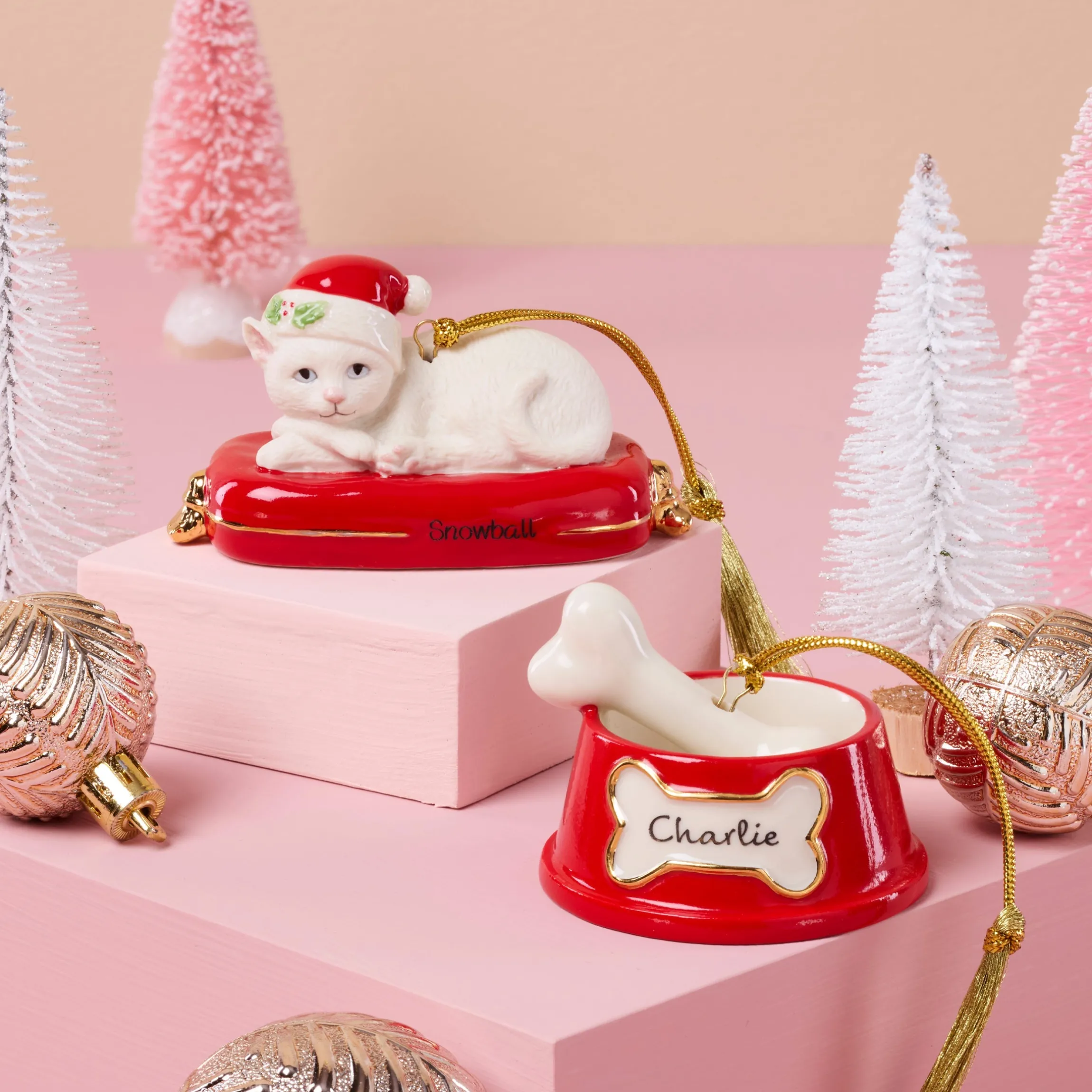 Personalized Dog Bone Ornament