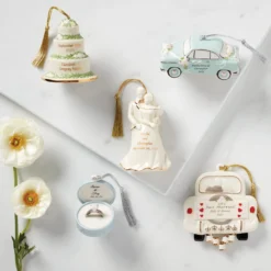 Personalized Just Married Ornament