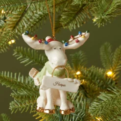 Personalized Marcel The Moose Ornament