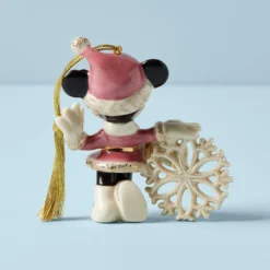 Personalized Minnie Mouse Snowflake Ornament