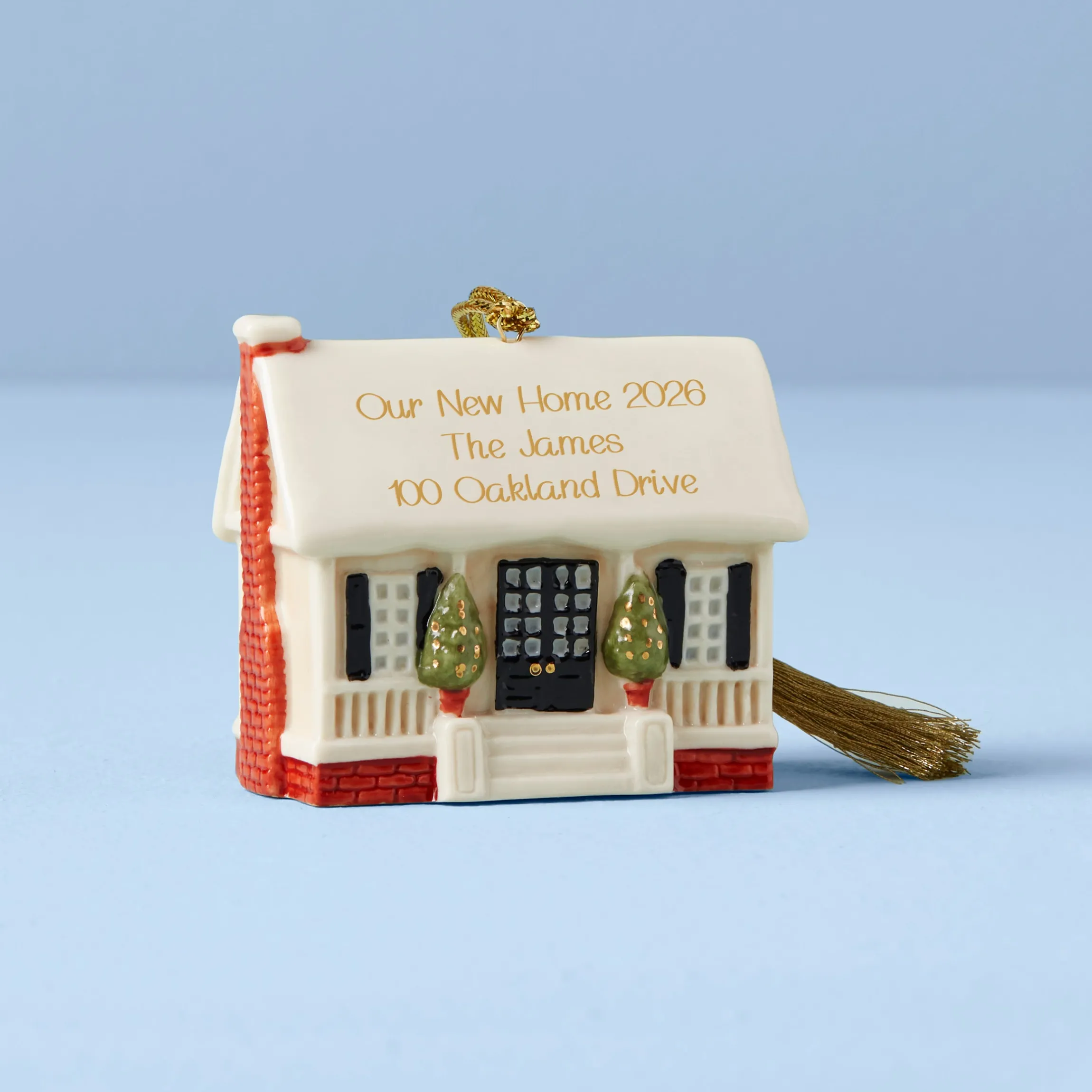 Personalized Our New Home Ornament