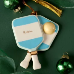 Personalized Pickleball Ornament