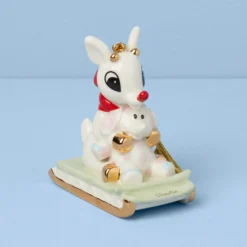 Personalized Rudolph with Misfit Elephant Ornament