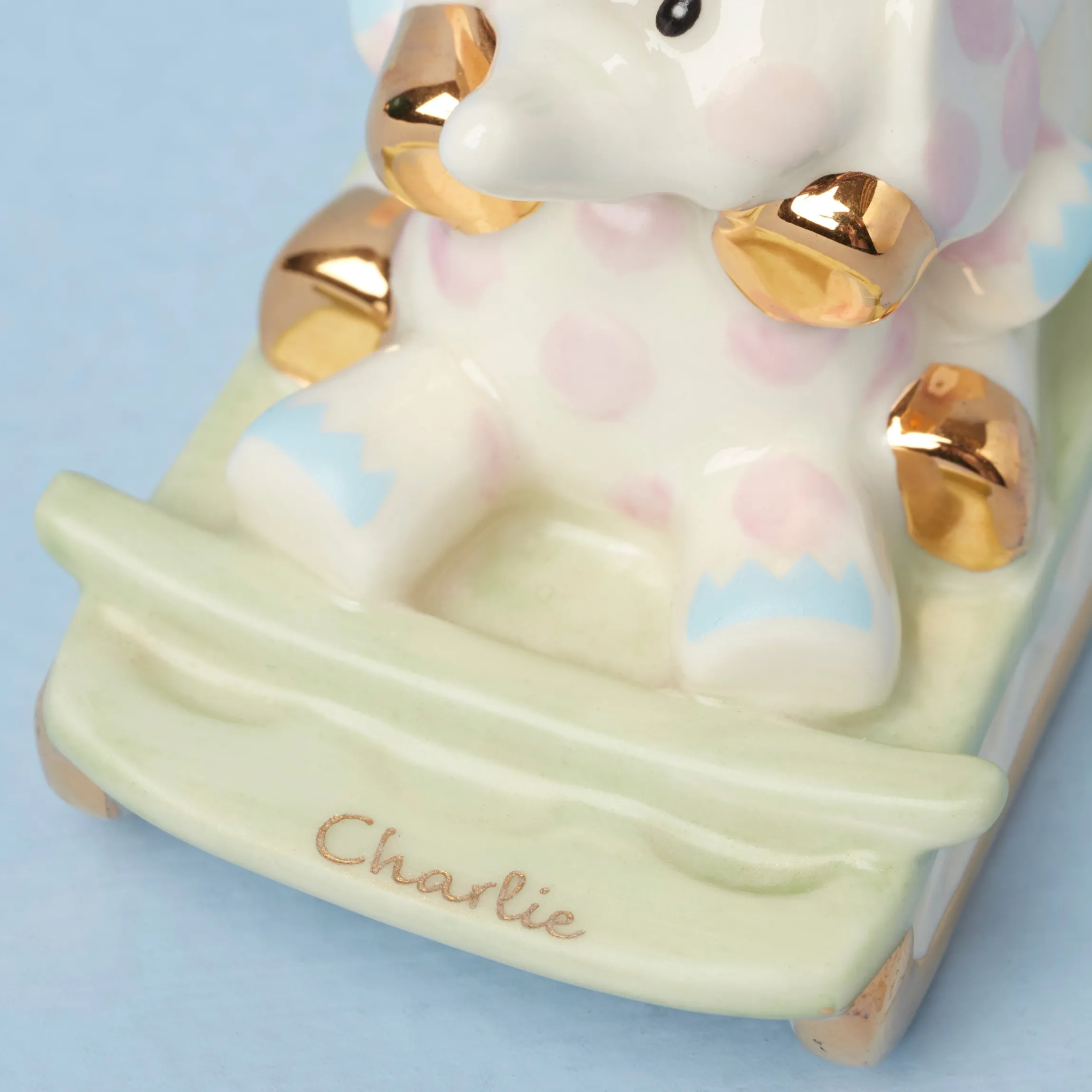 Personalized Rudolph with Misfit Elephant Ornament