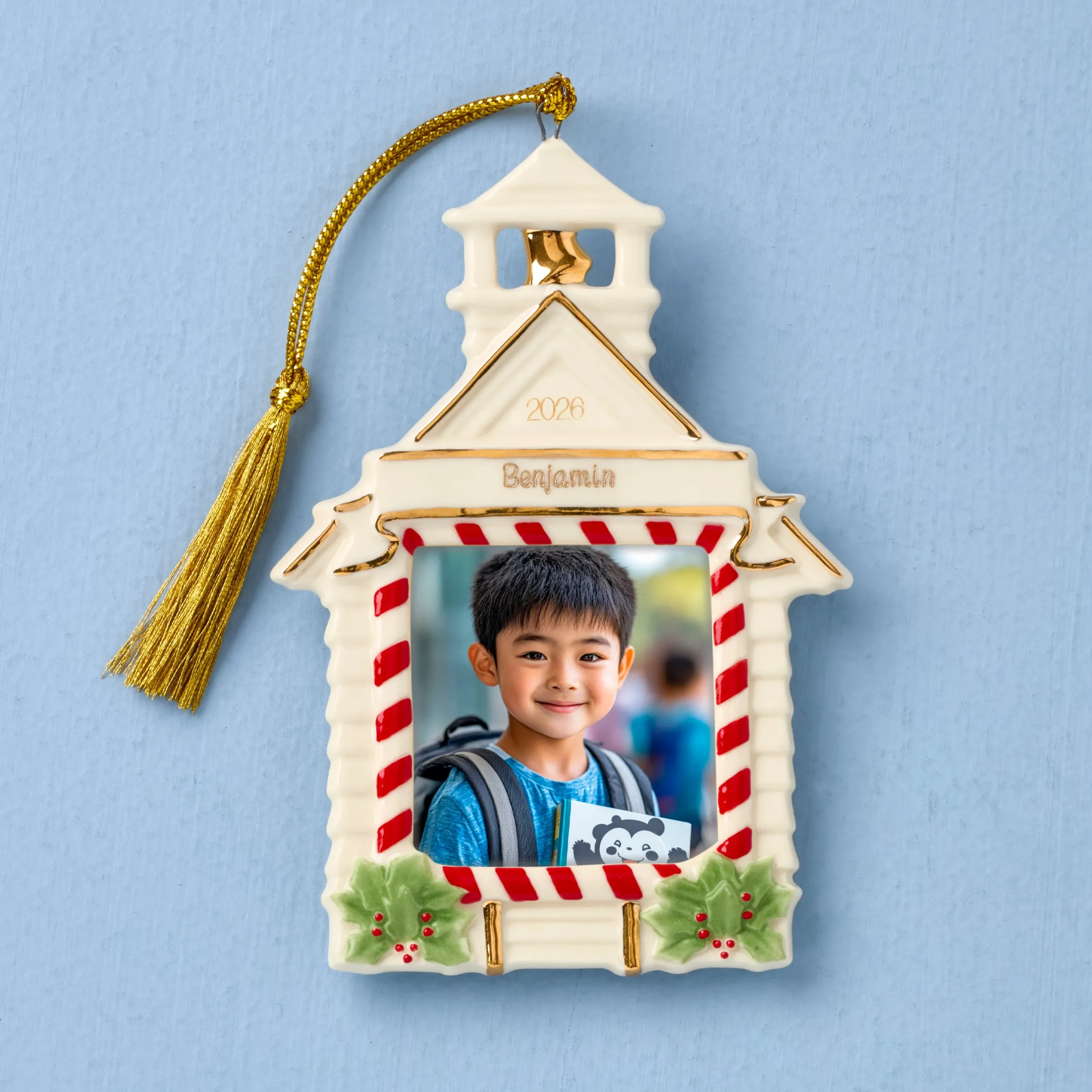 Personalized School Time Memories Ornament