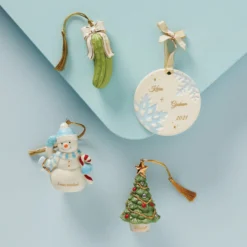 Personalized Winter Snowman Ornament