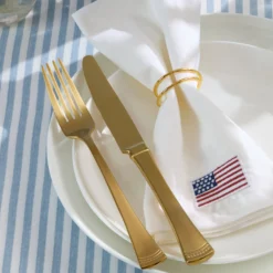 Portola Gold Satin 20-Piece Flatware Set