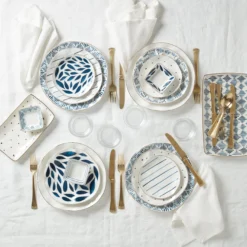 Portola Gold Satin 20-Piece Flatware Set