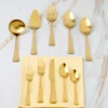 Portola Gold Satin 5-Piece Hostess Set