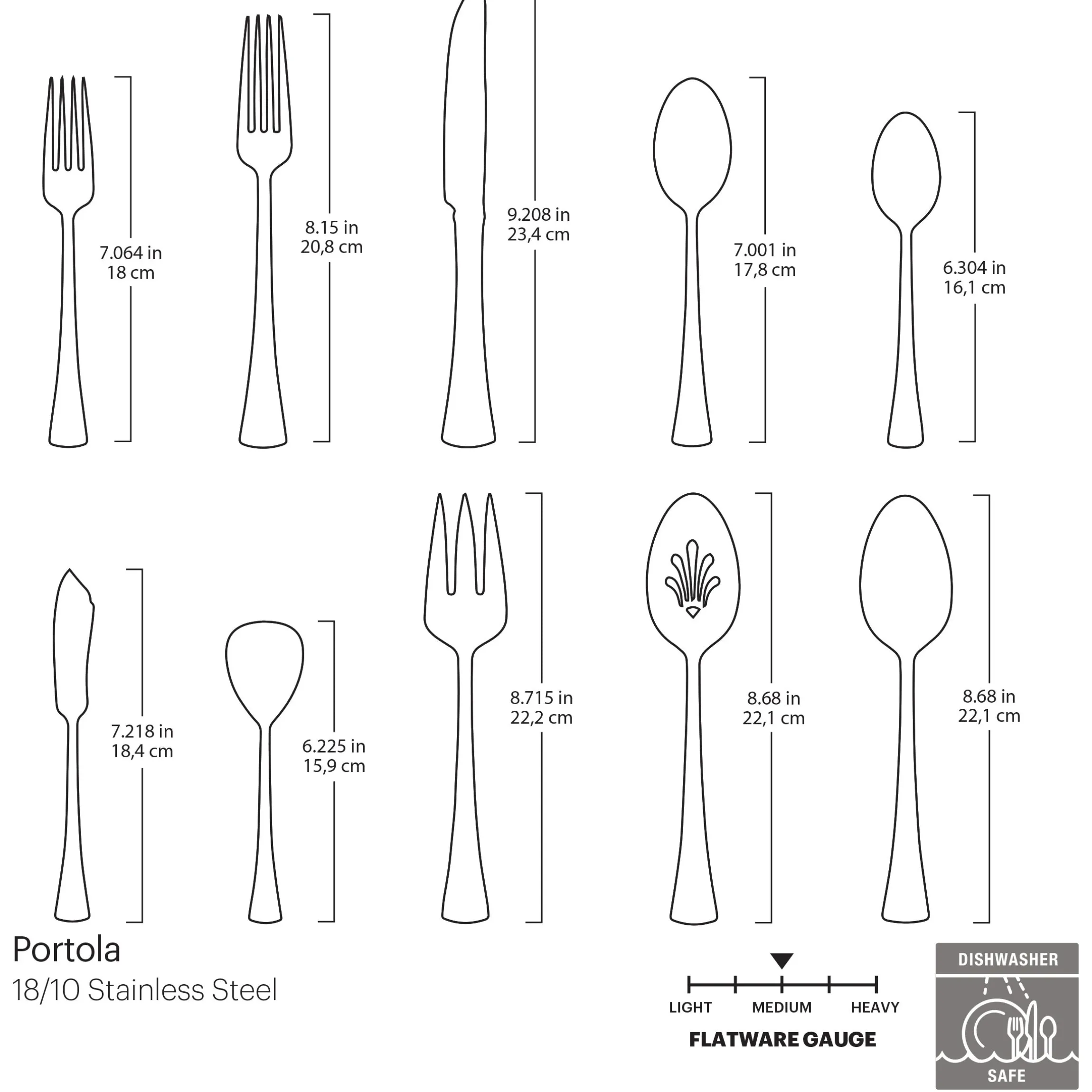 Portola 65-Piece Flatware Set