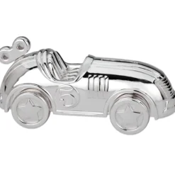 Race Car Silverplate Bank