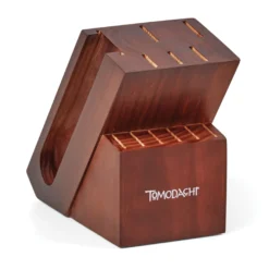 Raintree Copper 13-Piece Cutlery Block Set
