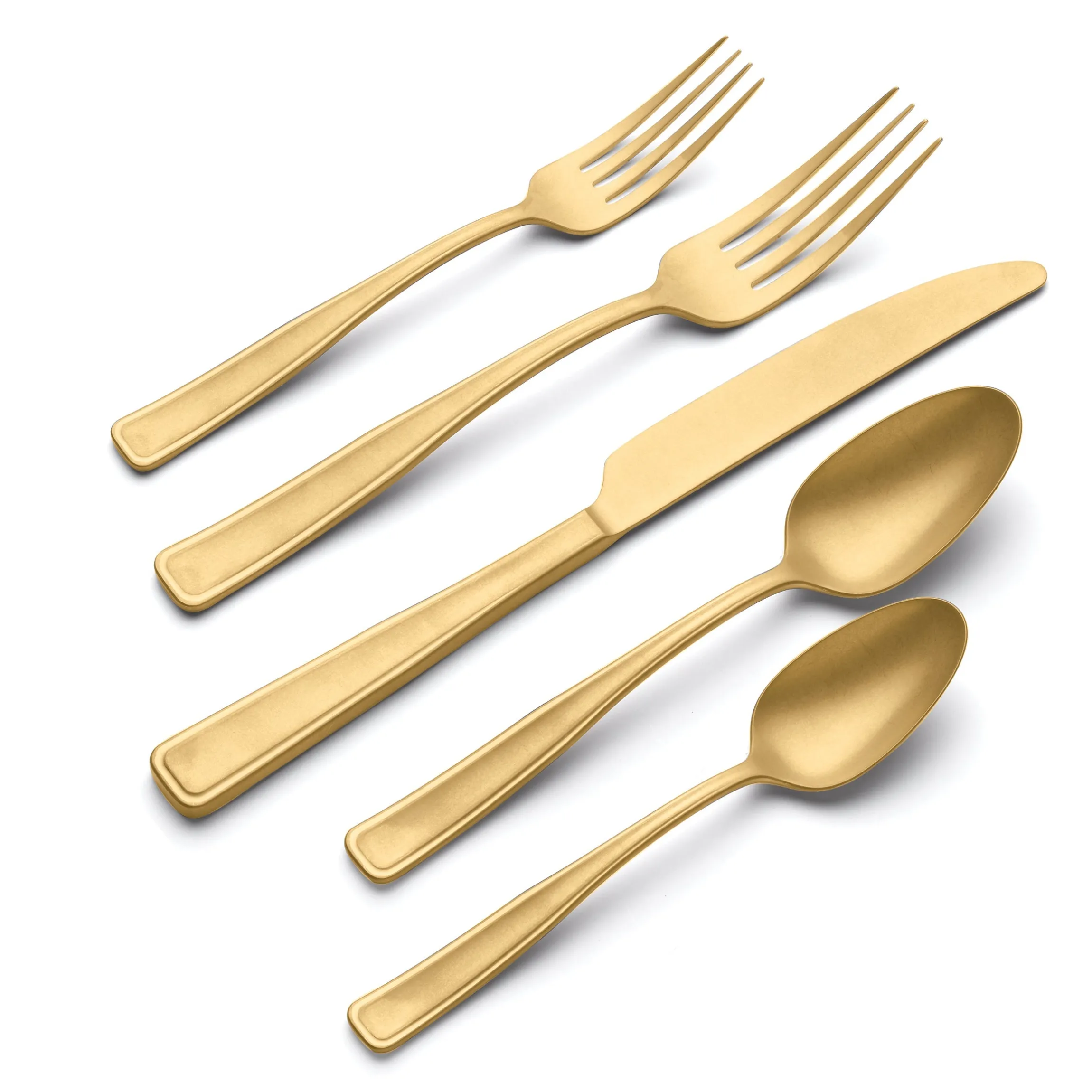 Reid Champagne Vintage 20-Piece Flatware Set