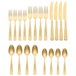 Reid Champagne Vintage 20-Piece Flatware Set