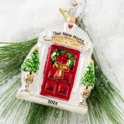2026 Retro Blown Glass New Home Ornament