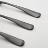 Rhiannon Black Satin 3-Piece Hostess Set