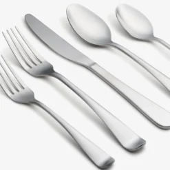 Rhiannon Satin 45-Piece Flatware Set