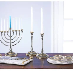 Roseland Seder Plates with Marble Slate
