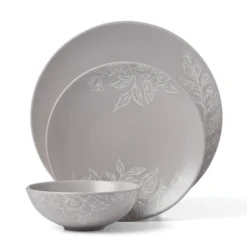 Roseto Pumice 12-Piece Dinnerware Set