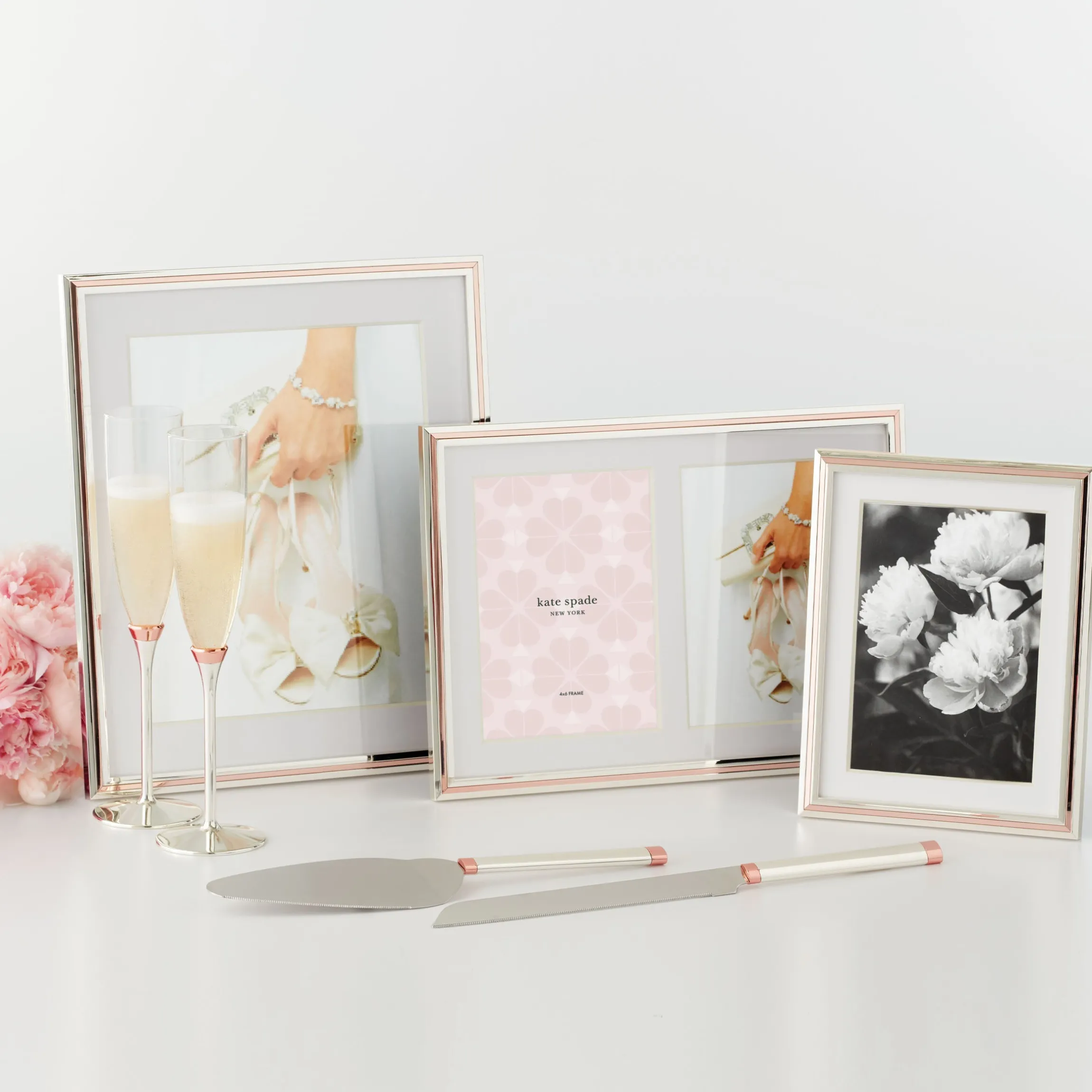 Rosy Glow Double 5x7 Photo Frame