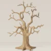 Rustic Oak Ornament Tree