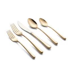 Samantha Gold 20-Piece Flatware Set