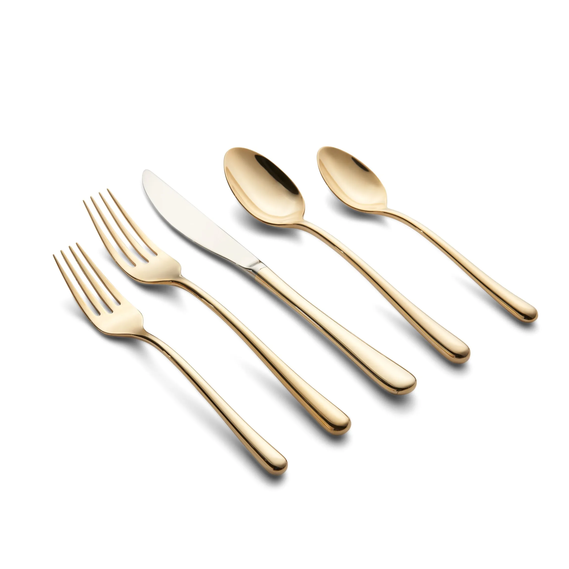 Samantha Gold 20-Piece Flatware Set