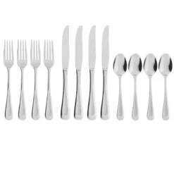 Satin Sand Dune 12-Piece Flatware Set