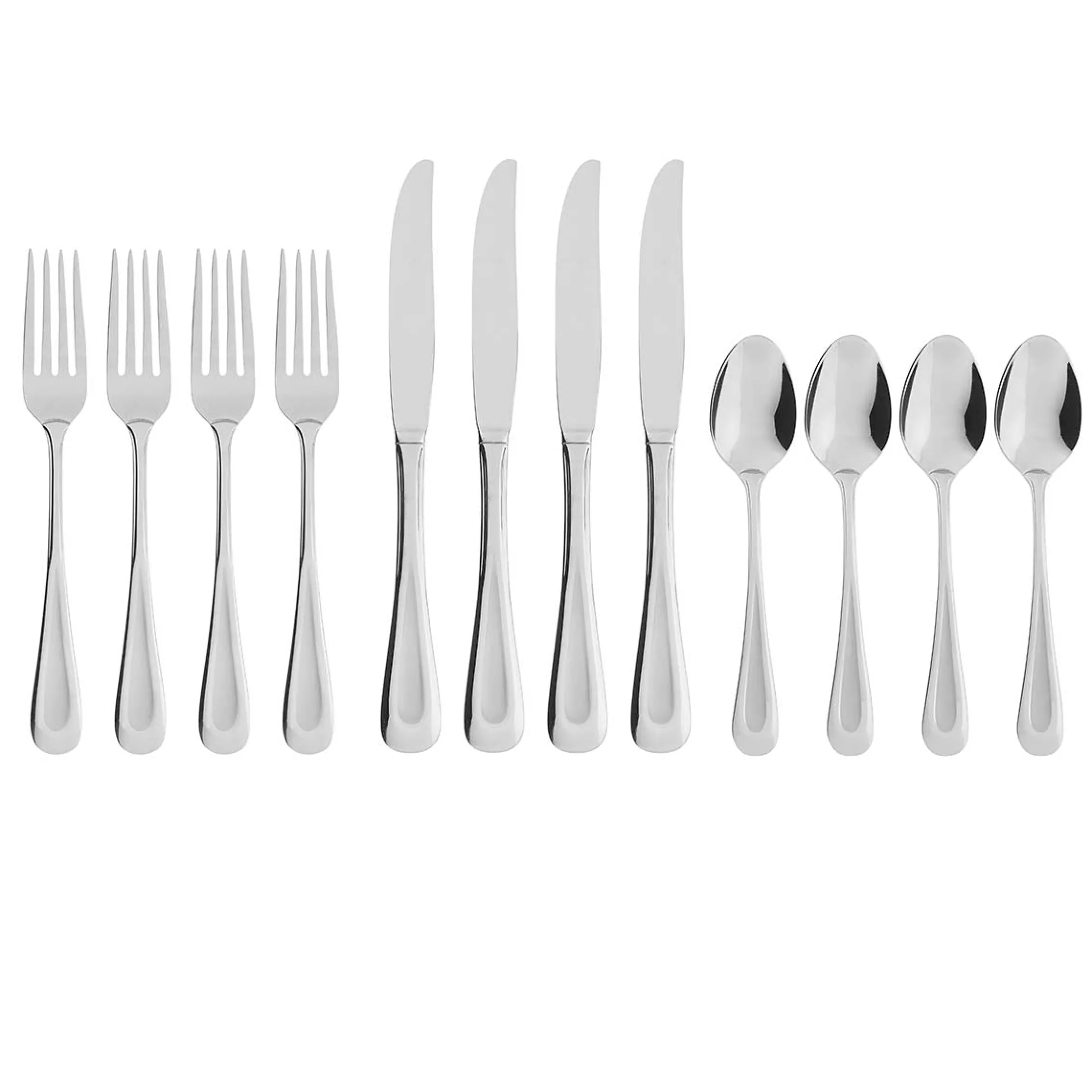 Satin Sand Dune 12-Piece Flatware Set