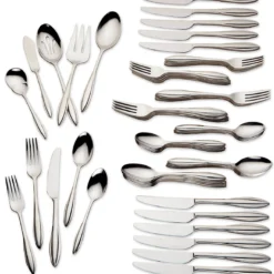 Sculpt 65-Piece Flatware Set
