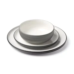 24 Seven Colors Pumice 12-Piece Dinnerware Set
