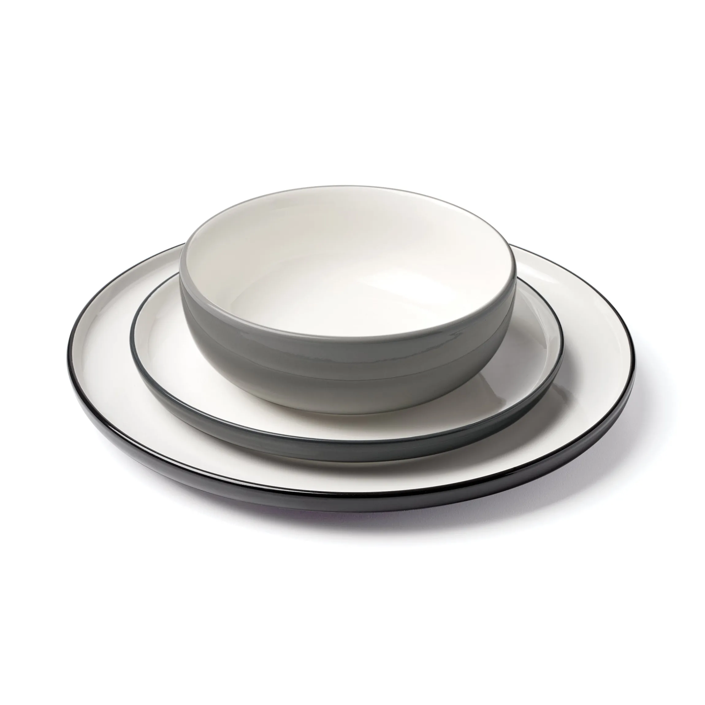 24 Seven Colors Pumice 12-Piece Dinnerware Set