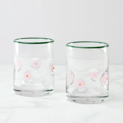 24 Seven Flower Tumbler, Set of 2