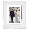 Silver Peony 5x7 Photo Frame