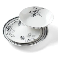 Sketchbook 12-Piece Dinnerware Set