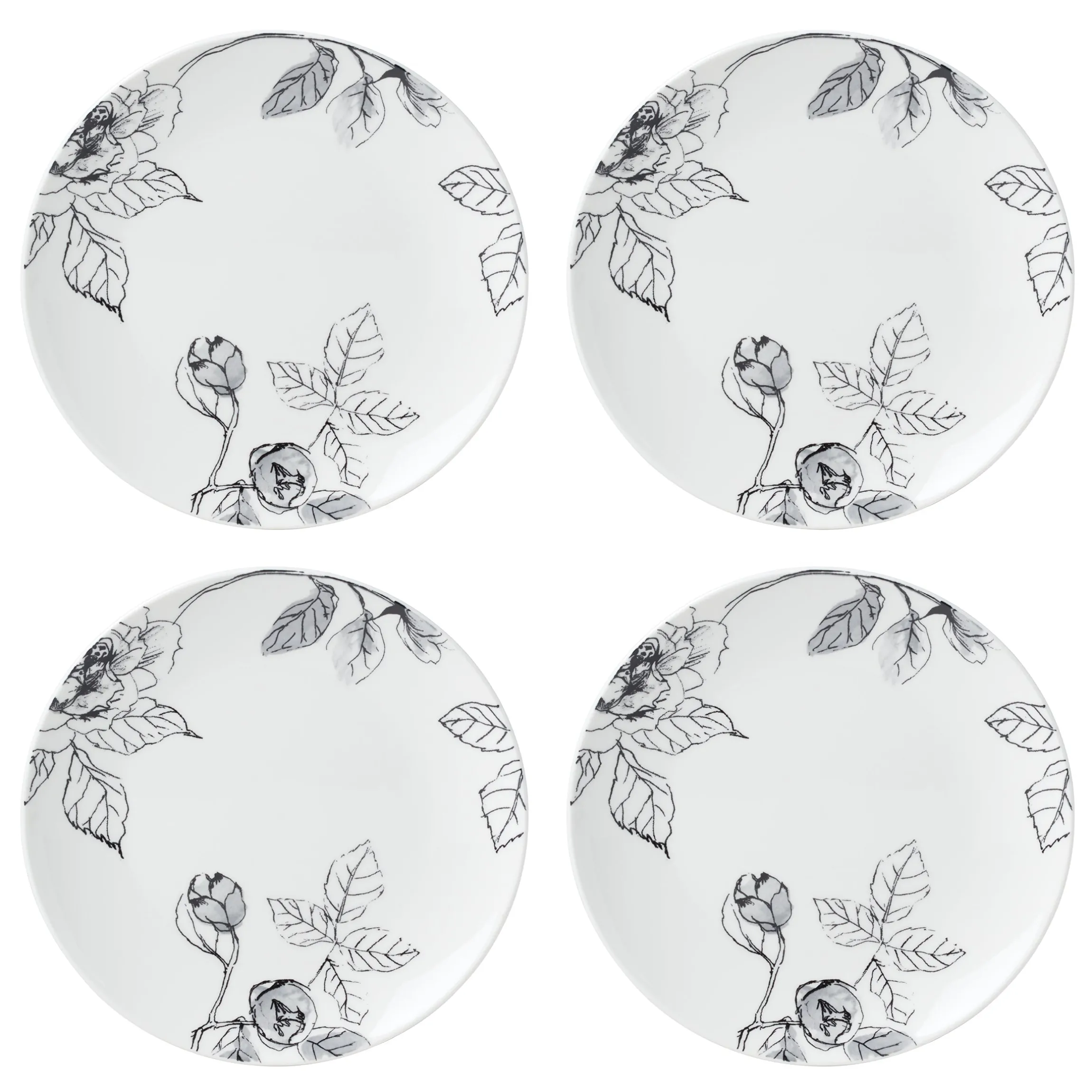 Sketchbook 12-Piece Dinnerware Set
