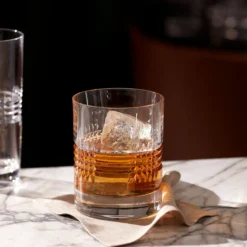 Sloane Crystal Double Old-Fashioned Glasses, Set of 4