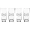 Sloane Crystal Highball Glasses, Set of 4