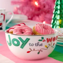 Snoopy Christmas All-Purpose Bowls, Set of 4