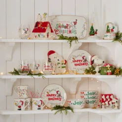 Snoopy Christmas Hors d'Oeuvre Tray