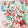 Snoopy Christmas 12-Piece Dessert Set