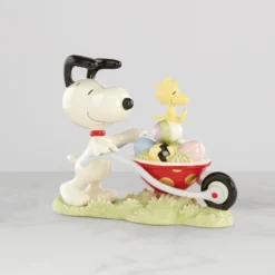Snoopy Easter Egg Delivery Figurine