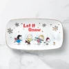 Snoopy Skating Hors d'Oeuvres Tray