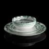 Solear Green 12-Piece Dinnerware Set
