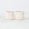 Spring Pansies Mugs, Set of 2