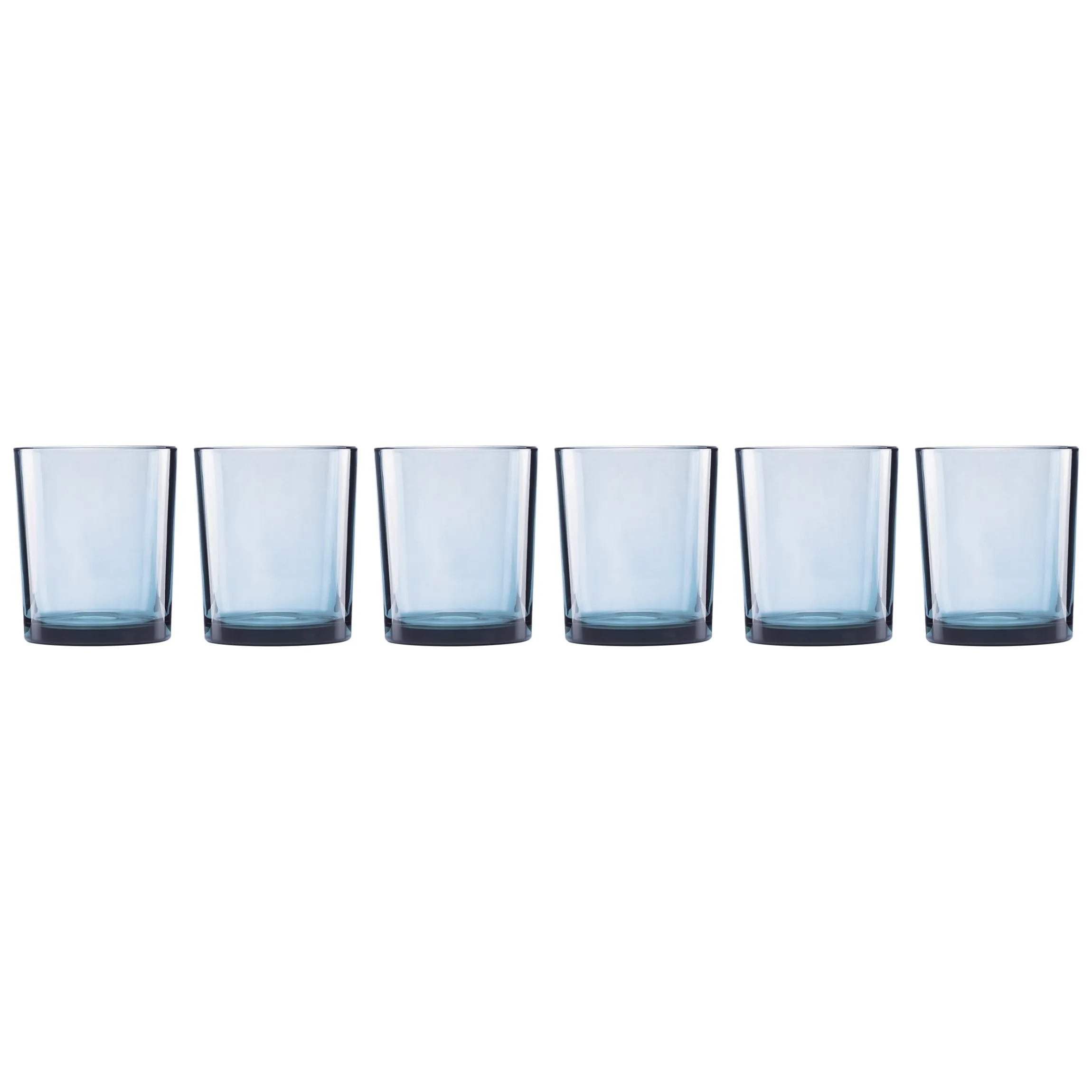 Stackables Blue Tall Drinkware, Set of 6