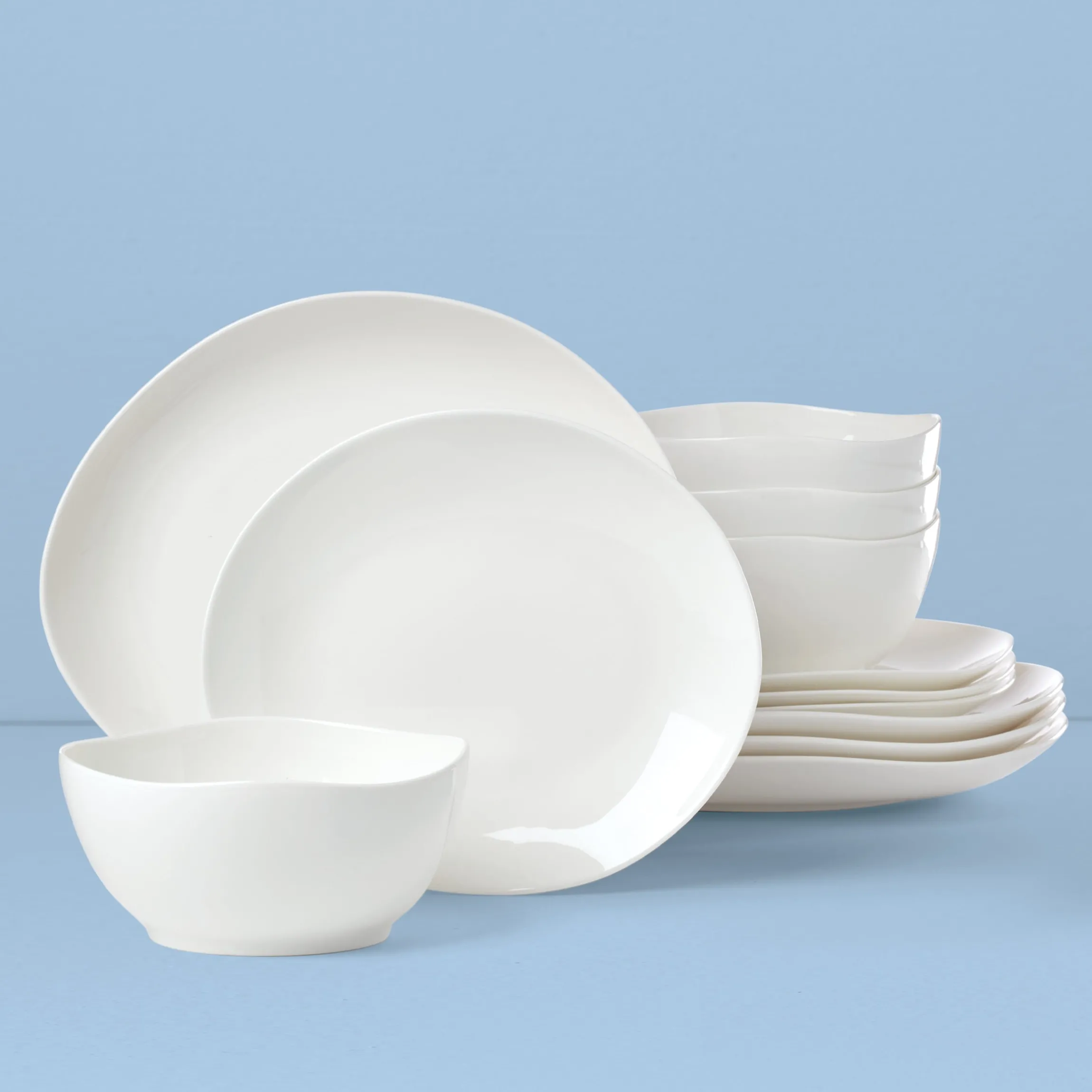 Studio 1414 Curve 12-Piece Dinnerware Set