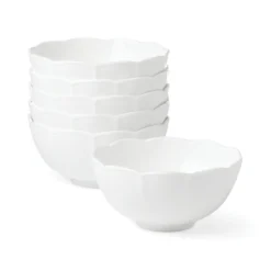 Studio 1414 Scallop All-Purpose Bowls, Set of 6